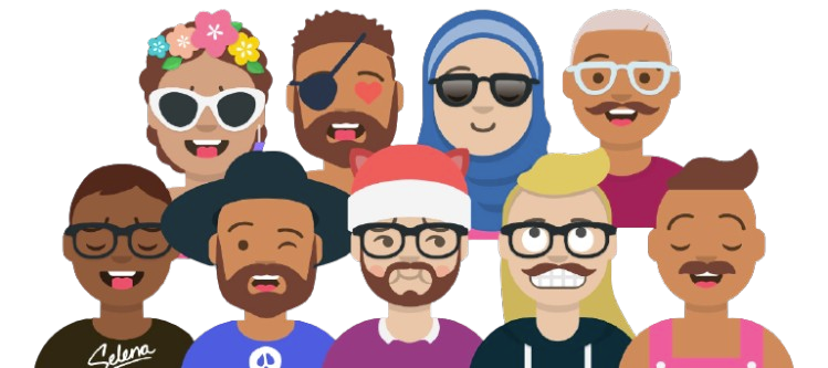 Diverse group of people